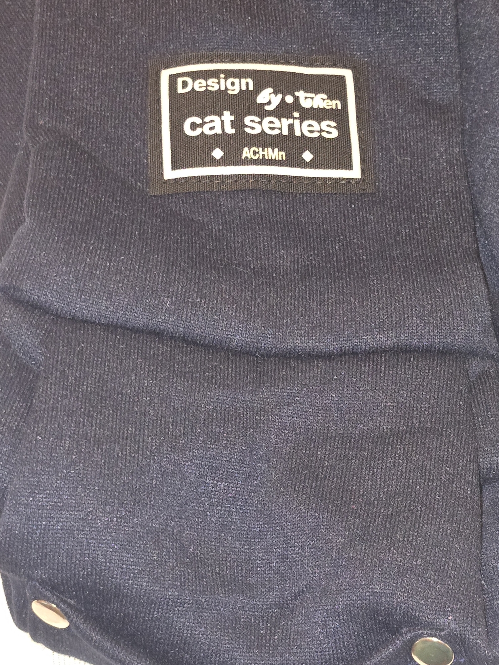Cat Series Navy Sling Pet Carrier